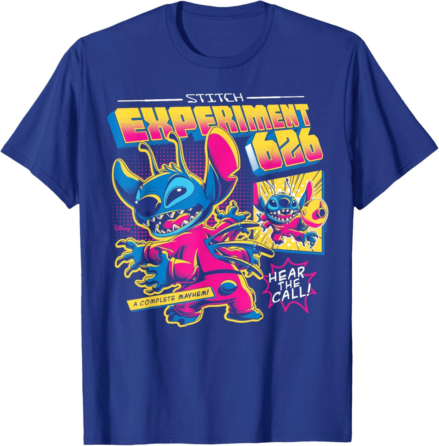 Lilo And Stitch - Experiment 626 Alien Magazine Cover T-Shirt - T-Shirt | Royal