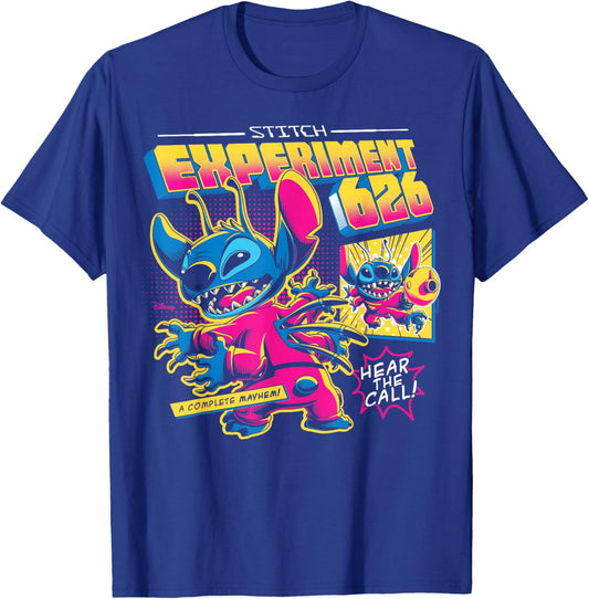 Lilo And Stitch - Experiment 626 Alien Magazine Cover T-Shirt - T-Shirt | Royal