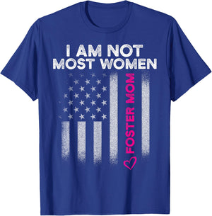 Foster Parent Mom Most Women Foster Care T-Shirt - T-Shirt | Royal