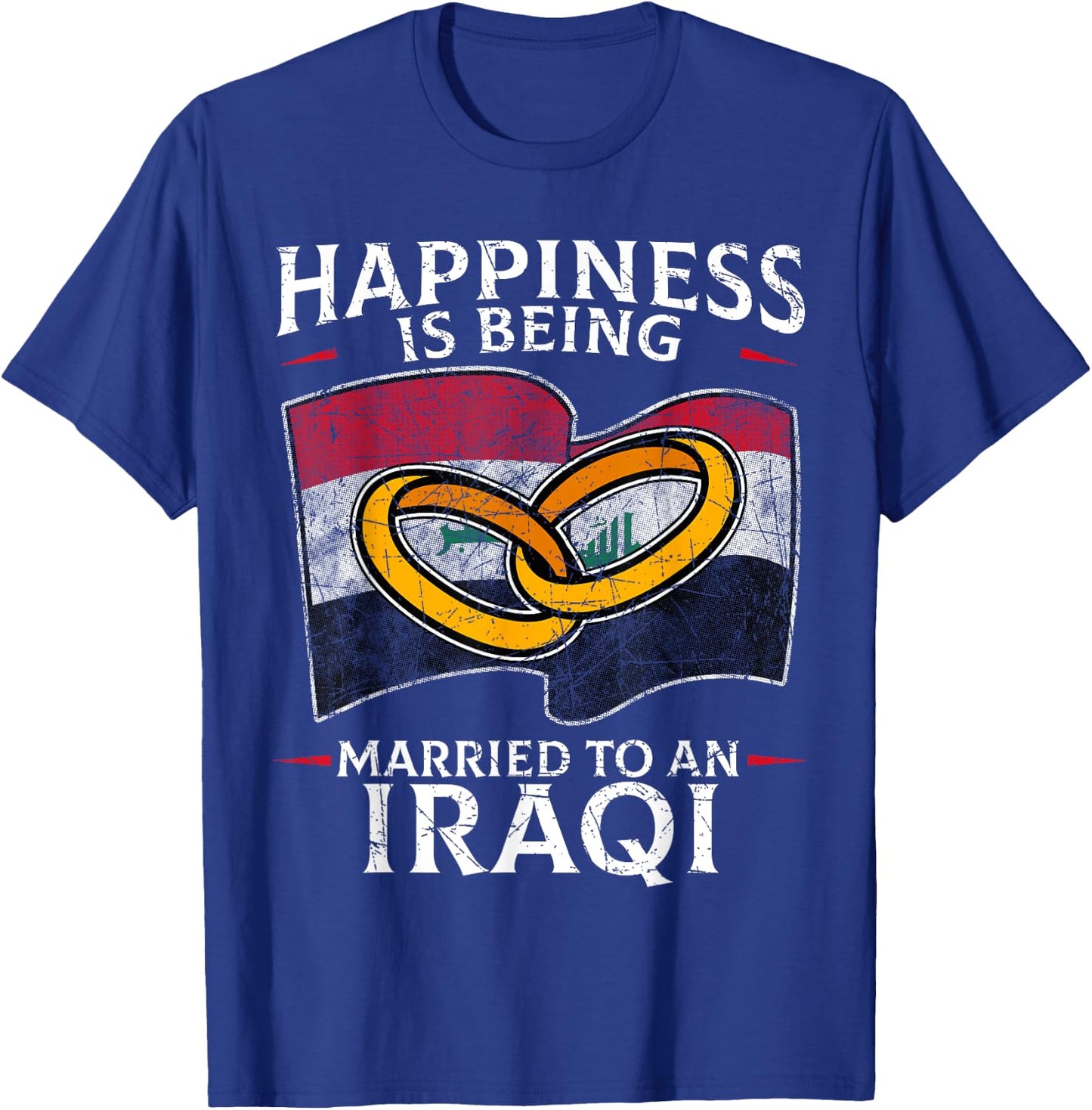 Iraqi Wedding Republic of Iraq Marriage Heritage T-Shirt - T-Shirt | Royal
