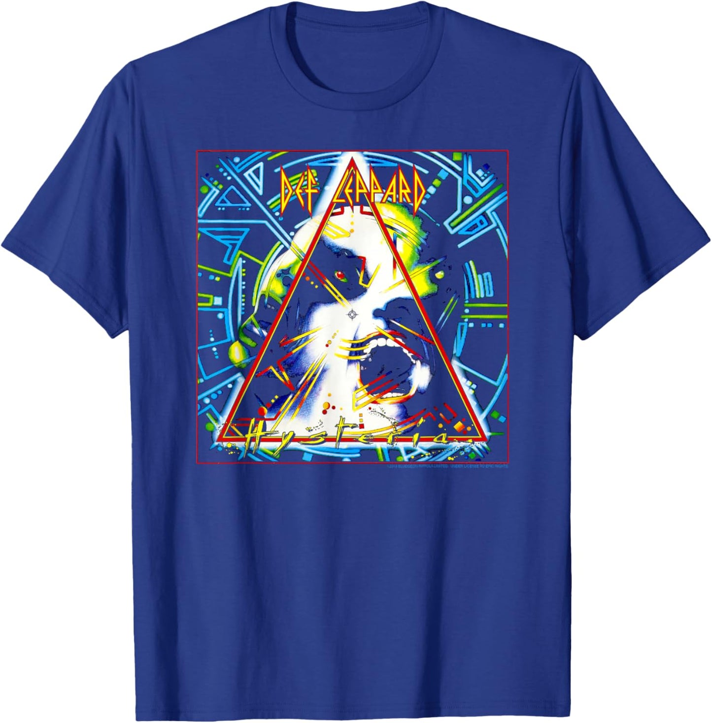 Def Leppard - Hysteria T-Shirt - T-Shirt | Royal