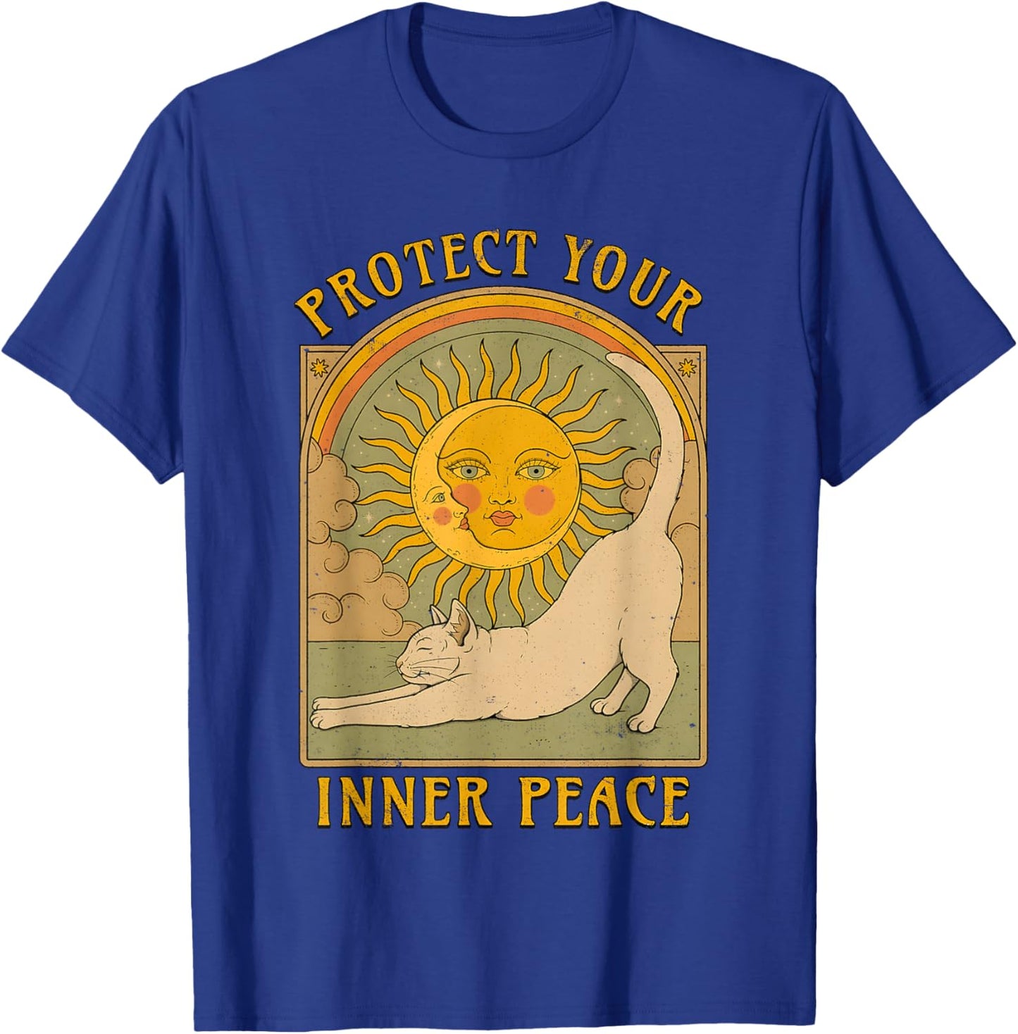 Protect Your Inner Peace T-Shirt - T-Shirt | Royal