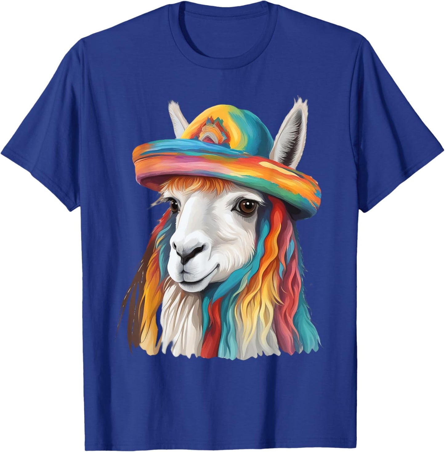 Cute Llama Costume Cotopaxi National Park Alpaca Ecuador T-Shirt - T-Shirt | Royal