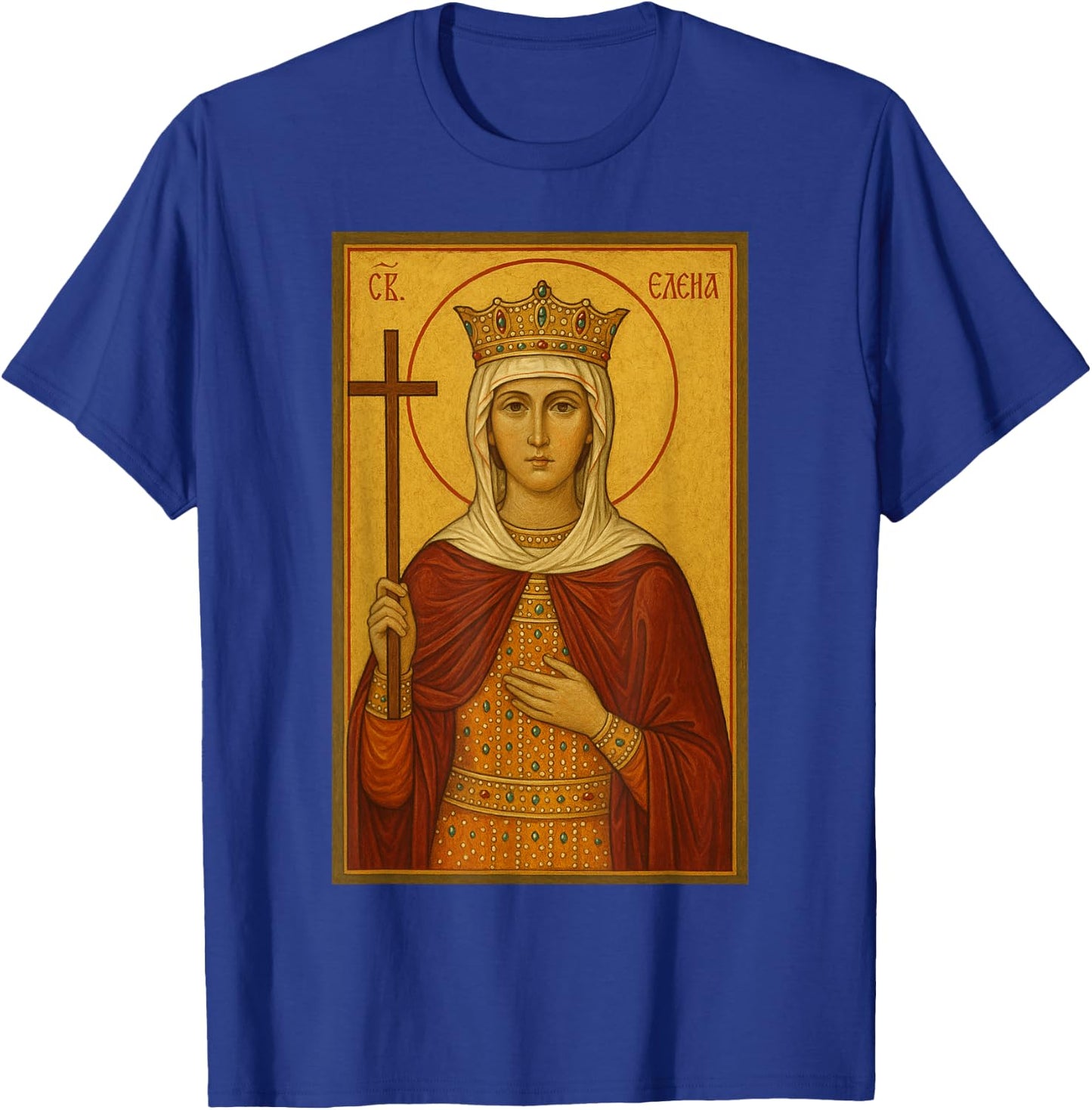 Orthodox Icon of Saint Helen T-Shirt - T-Shirt | Royal