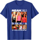 Mean Girls Movie Poster Photo Collage Y2K Movie T-Shirt - T-Shirt | Royal