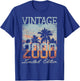 Vintage 2000 Limited Edition 25th Birthday 25 Year Old Gifts T-Shirt - T-Shirt | Royal
