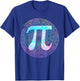 Tie Dye Pi 3,14 Pi Number Symbol Math Science Pi Day T-Shirt - T-Shirt | Royal
