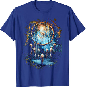 Native American Dreamcatcher Indian Design T-Shirt - T-Shirt | Royal