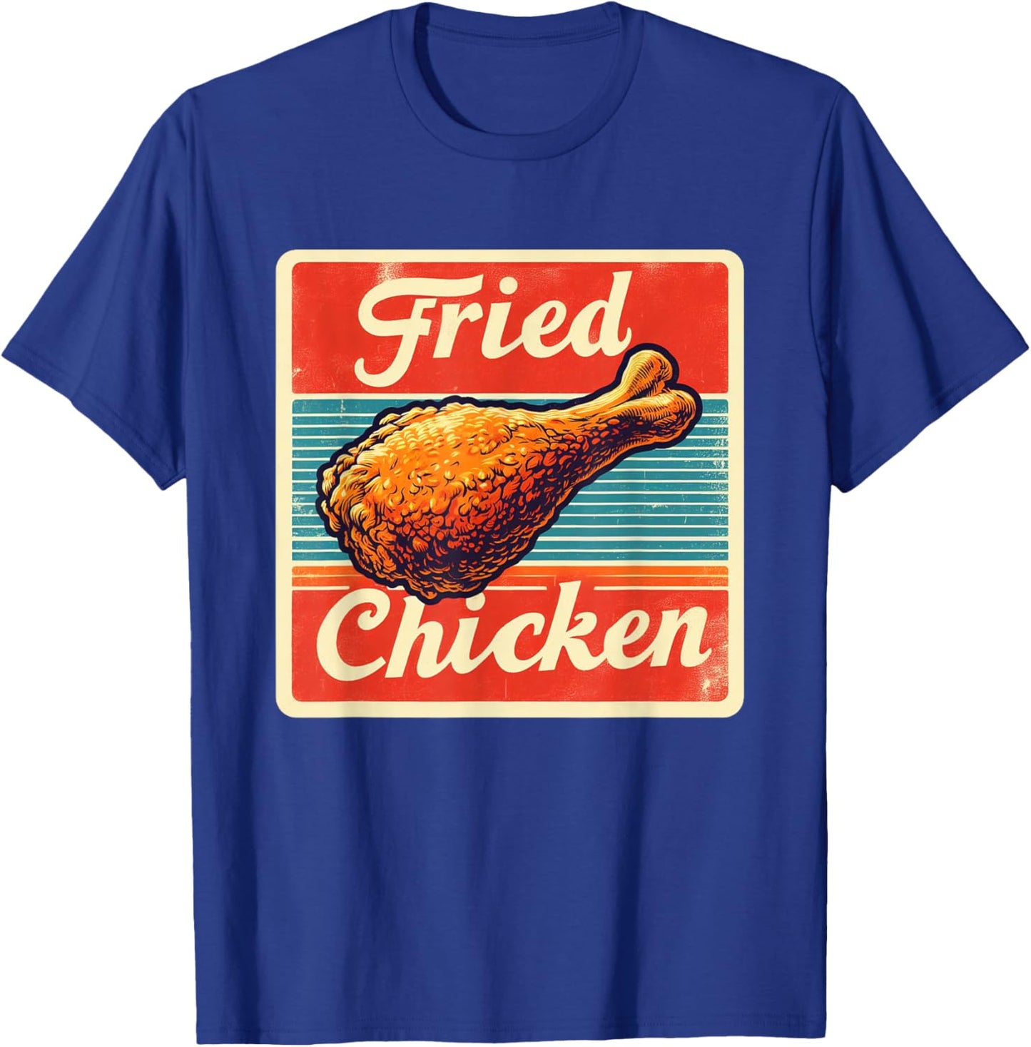 Vintage Fried Chicken T-Shirt - T-Shirt | Royal