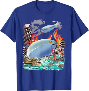 Sacabambaspis Fish Meme Kaiju Japanese Monster T-Shirt - T-Shirt | Royal