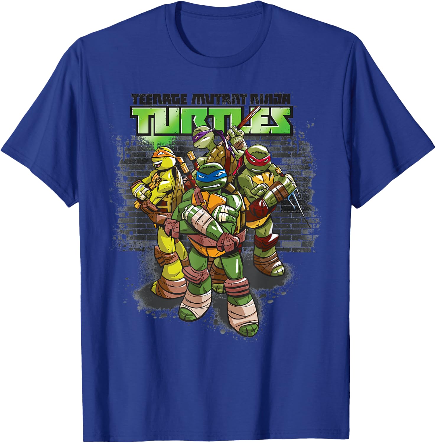 TMNT Turtle Stance T-Shirt - T-Shirt | Royal