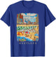 Ocean City Maryland MD Beachfront Bliss SD527 T-Shirt - T-Shirt | Royal