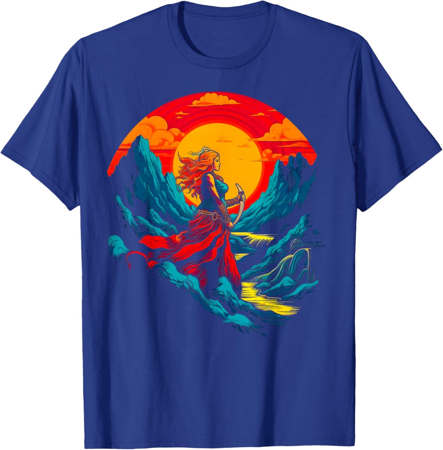Freya Norse Mythology Viking T-Shirt - T-Shirt | Royal