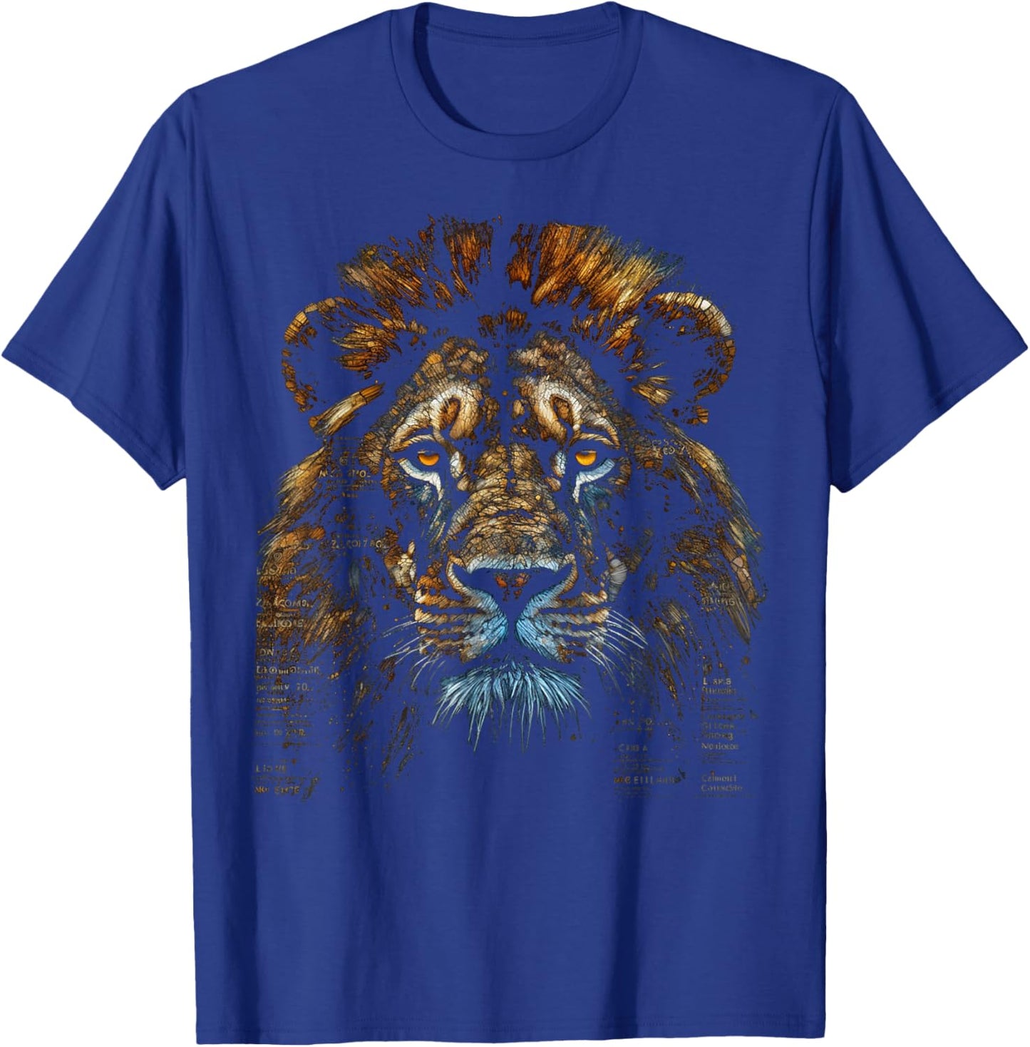 Löwe Fantasy Art - Tier Löwe T-Shirt - T-Shirt | Royal