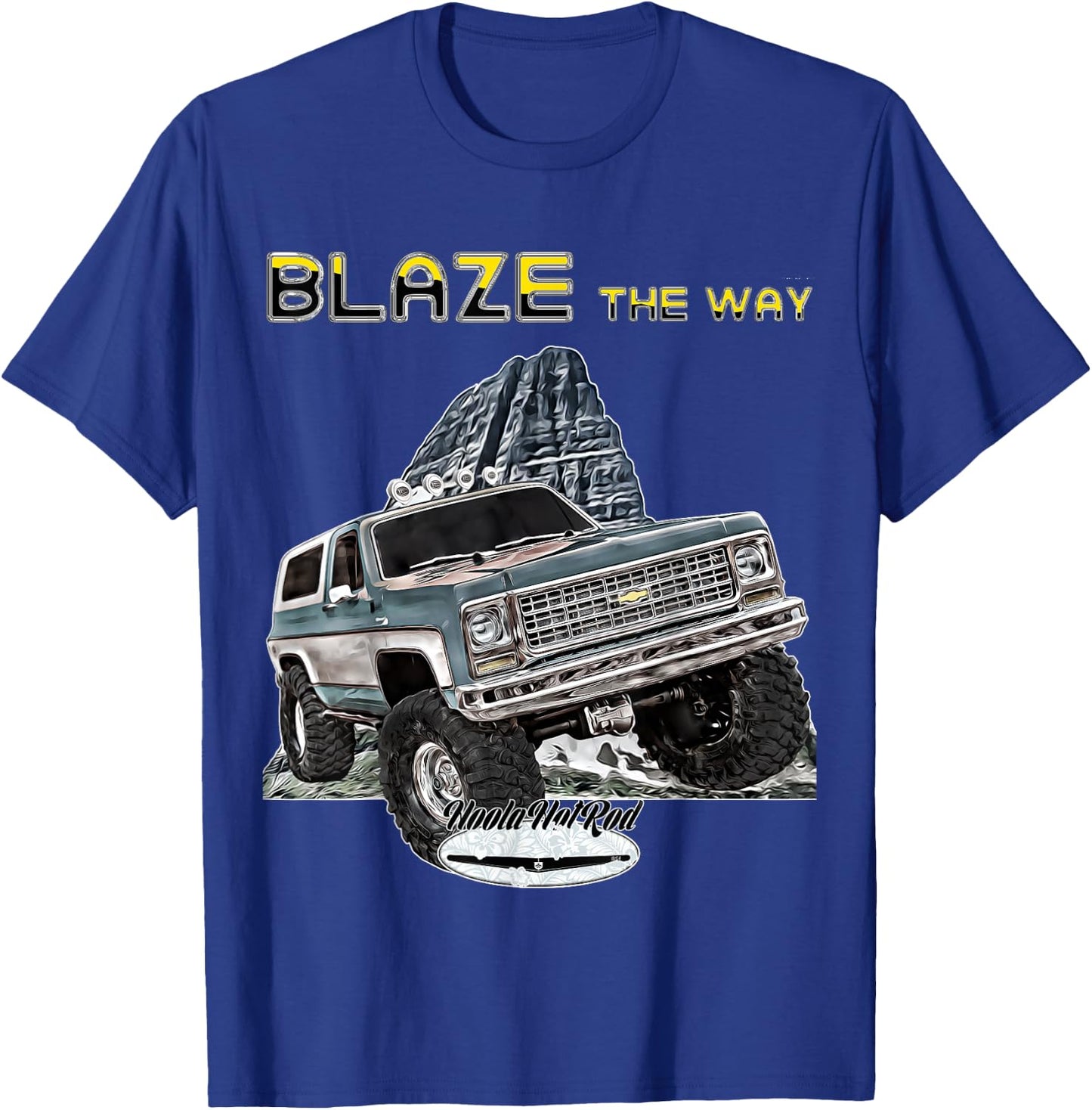 Blazer,Lifted Squarebody Truck,K5,Jimmy,Suburban,Silverado T-Shirt - T-Shirt | Royal