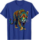 Colorful Jaguars Animal Zoo T-Shirt - T-Shirt | Royal