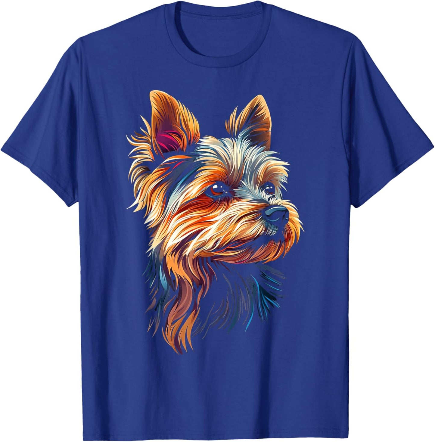 Silky Terrier Dog Motif Pet Illustration Silky Terrier Women Kids T-Shirt - T-Shirt | Royal