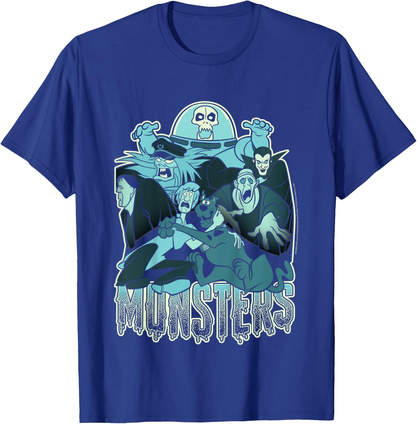 Kids Scooby-Doo Shaggy And Scooby Monsters Group Shot T-Shirt - T-Shirt | Royal