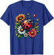 Cute Ladybugs Pop Art Ladybugs Lover Portrait Women T-Shirt - T-Shirt | Royal