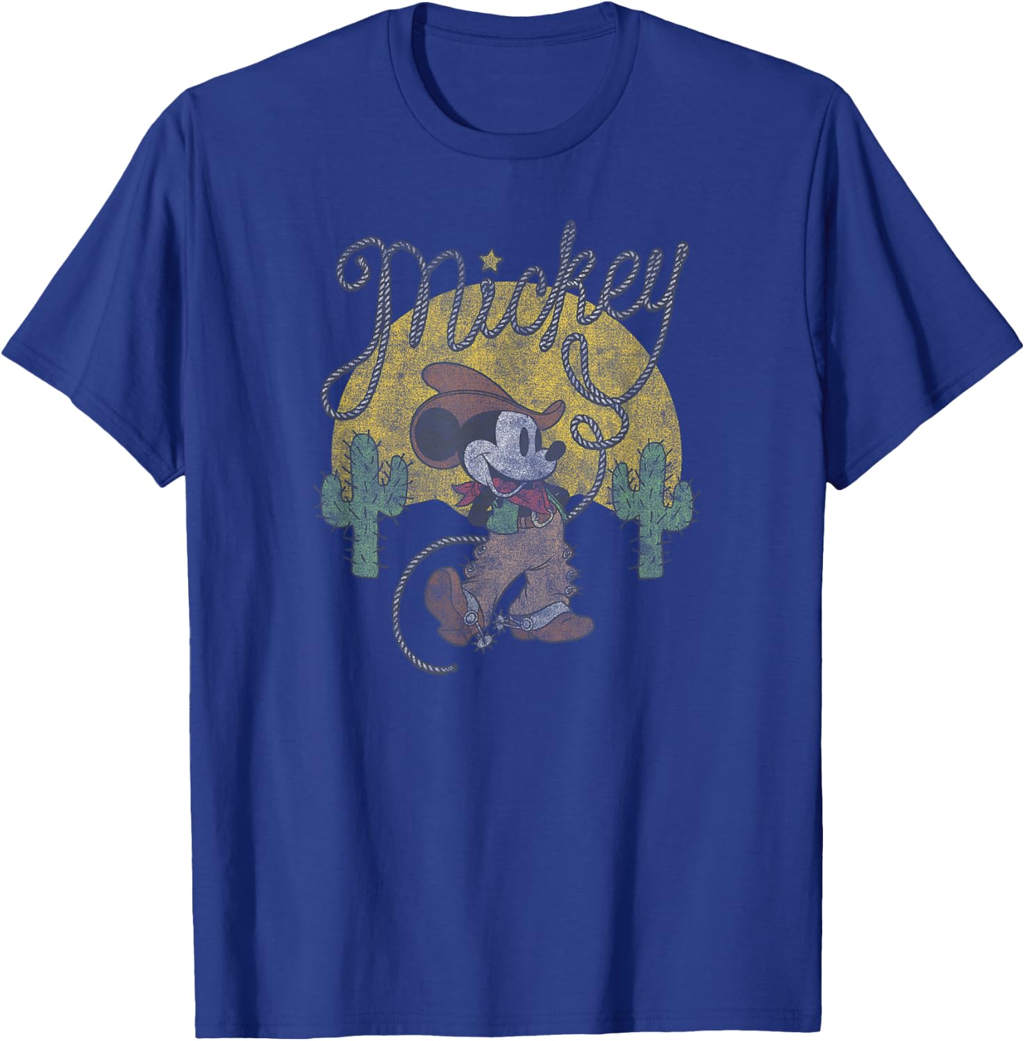 Disney Mickey Mouse Cowboy T-Shirt - T-Shirt | Royal