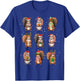 Squirrels Christmas Lights Decor Funny Squirrel Lover Pajama T-Shirt - T-Shirt | Royal