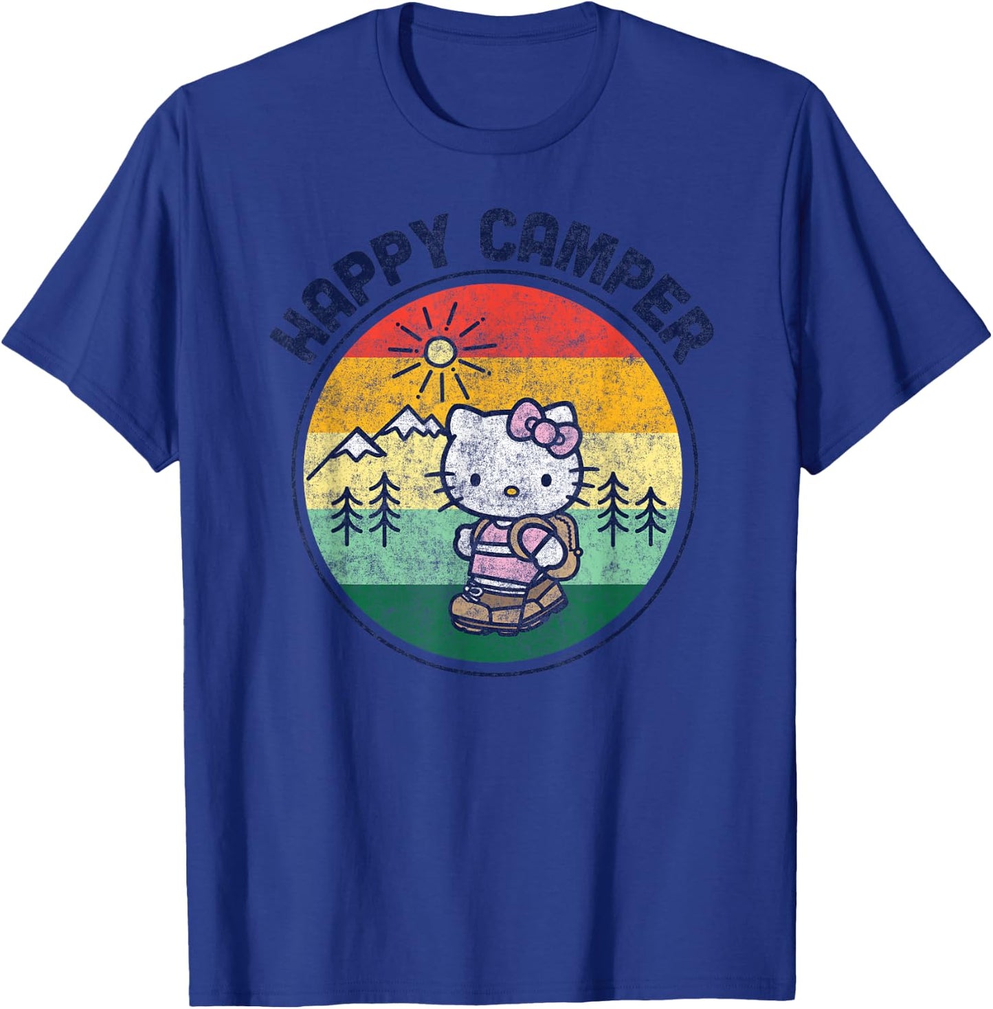 Hello Kitty Happy Camper T-Shirt - T-Shirt | Royal