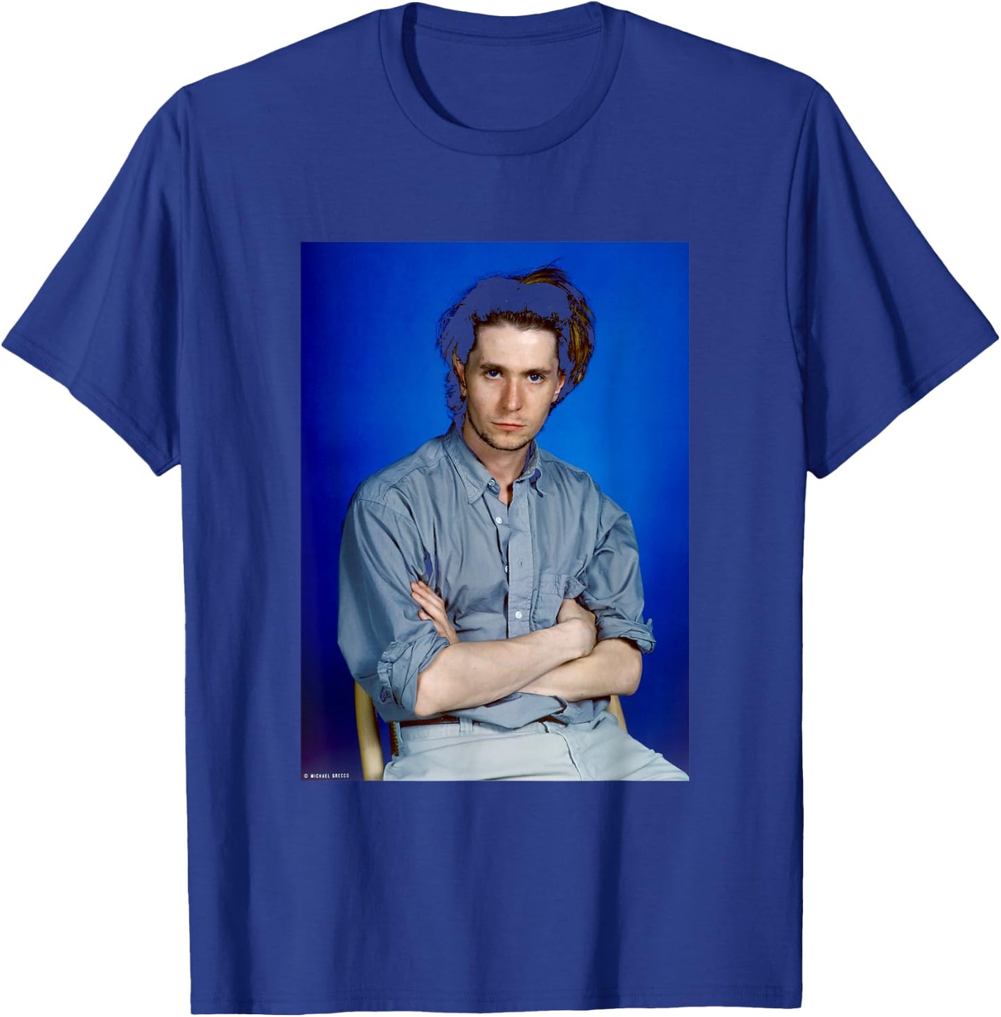Actor Gary Oldman Air Force One Dracula by Michael Grecco T-Shirt - T-Shirt | Royal
