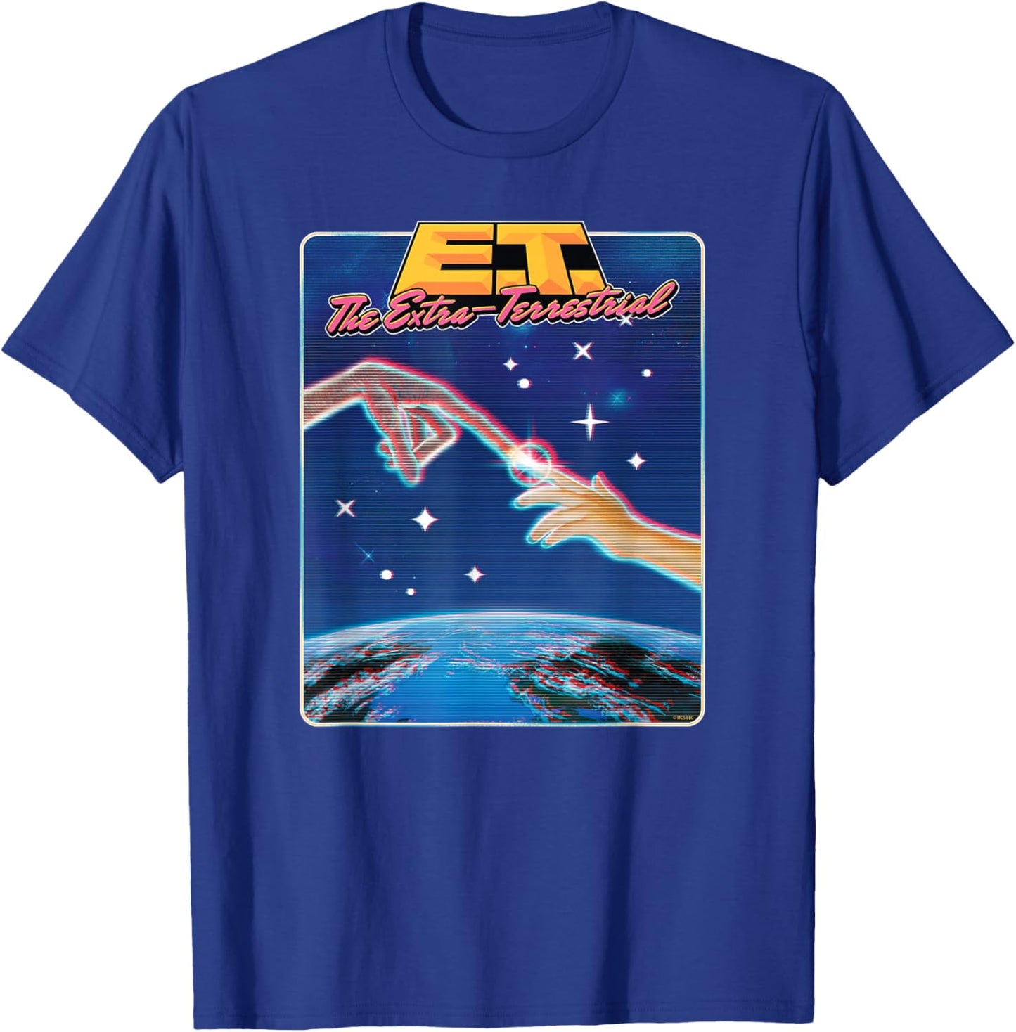 E.T. The Extra-Terrestrial 80's Style T-Shirt - T-Shirt | Royal