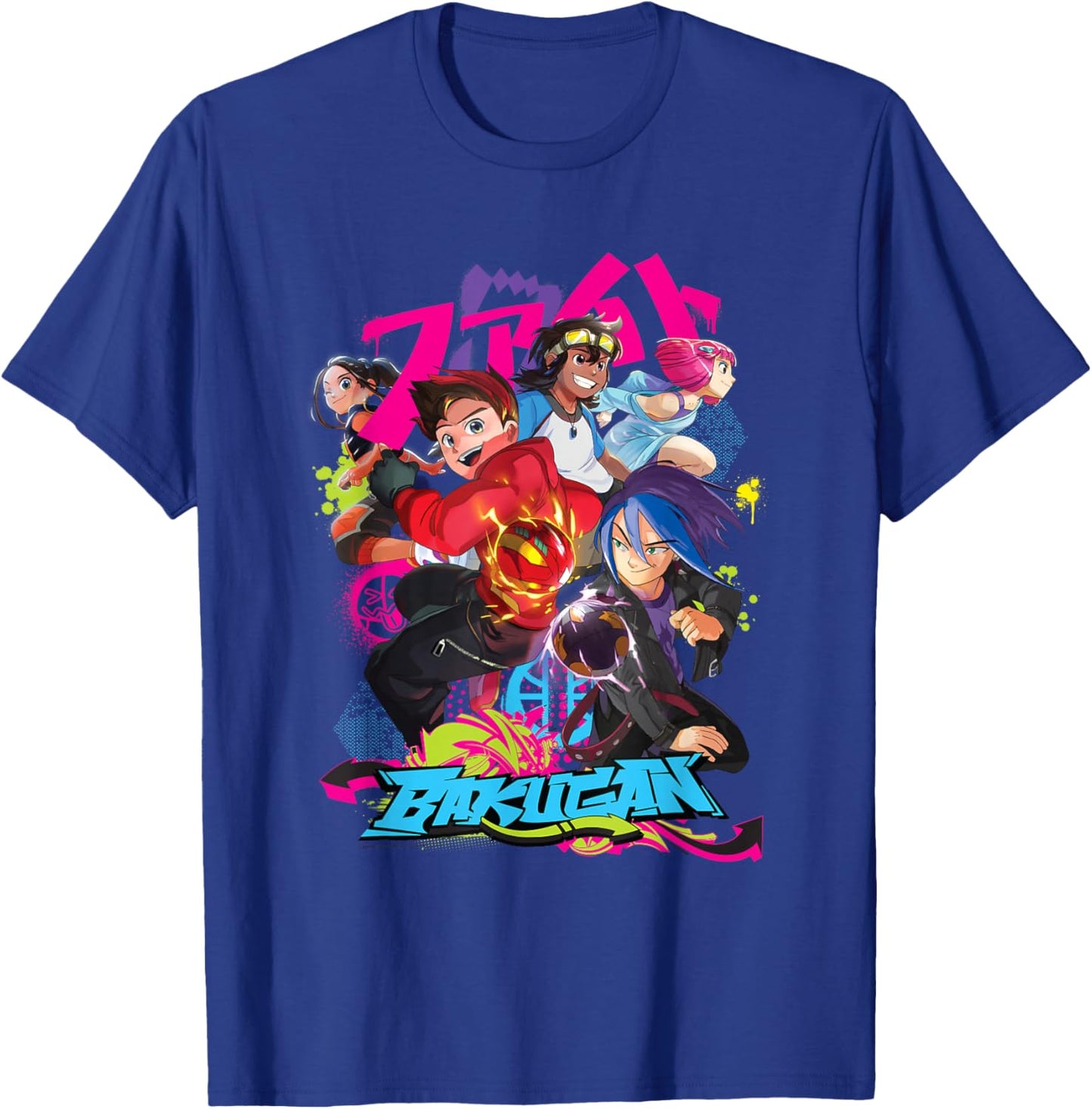Bakugan Brawlers Team T-Shirt - T-Shirt | Royal