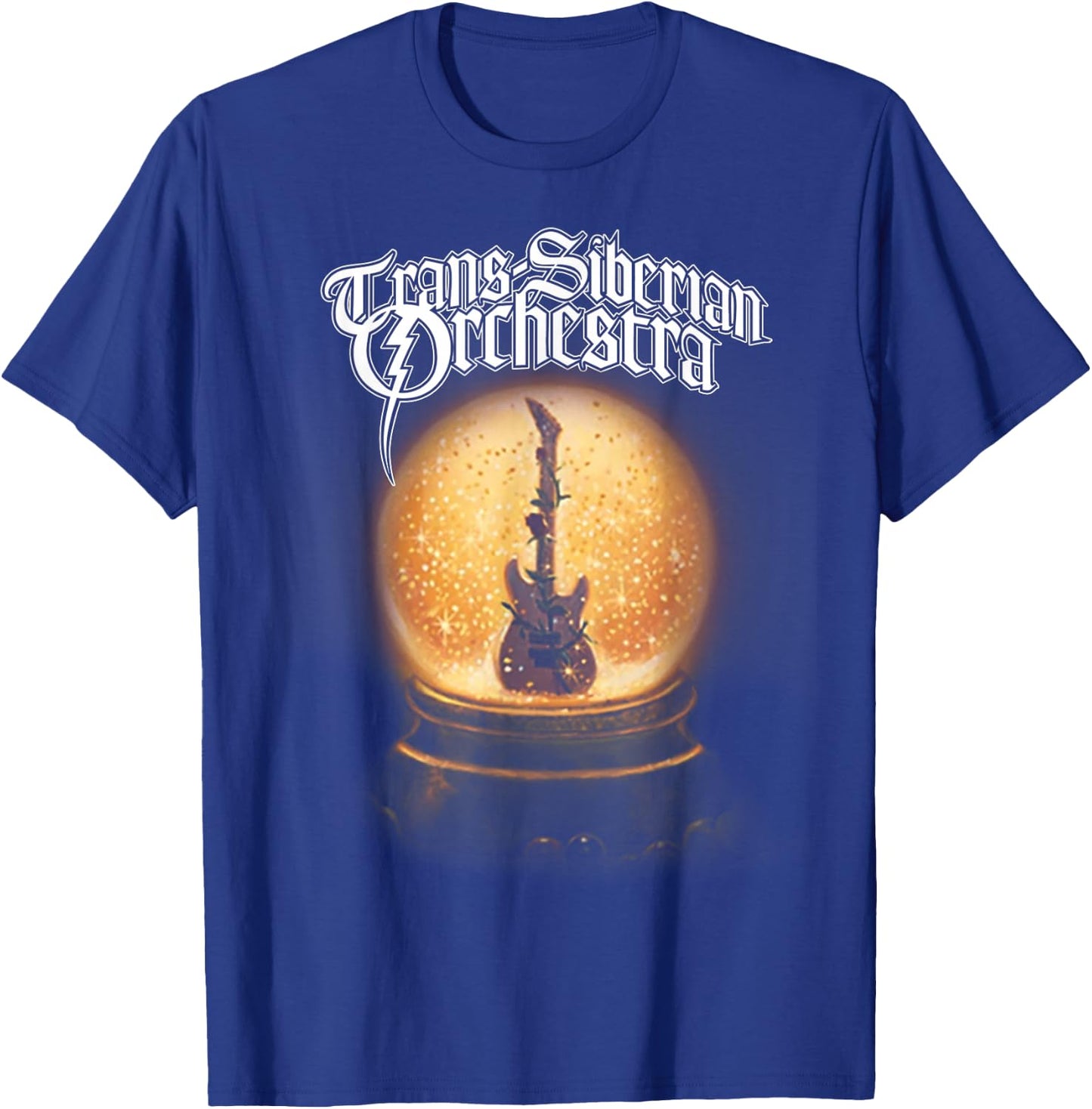 Trans-Siberian Orchestra Guitar Globe T-Shirt - T-Shirt | Royal