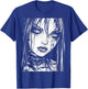 Goth Grunge Girl Waifu Demon Anime Horror Alt Aesthetic T-Shirt - T-Shirt | Royal