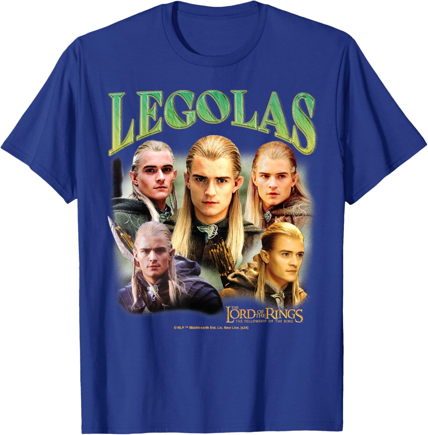 The Lord of The Rings - Fellowship of The Ring Legolas Elf T-Shirt - T-Shirt | Royal