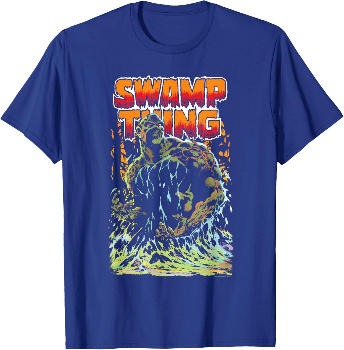 Justice League Swamp Thing T-Shirt - T-Shirt | Royal