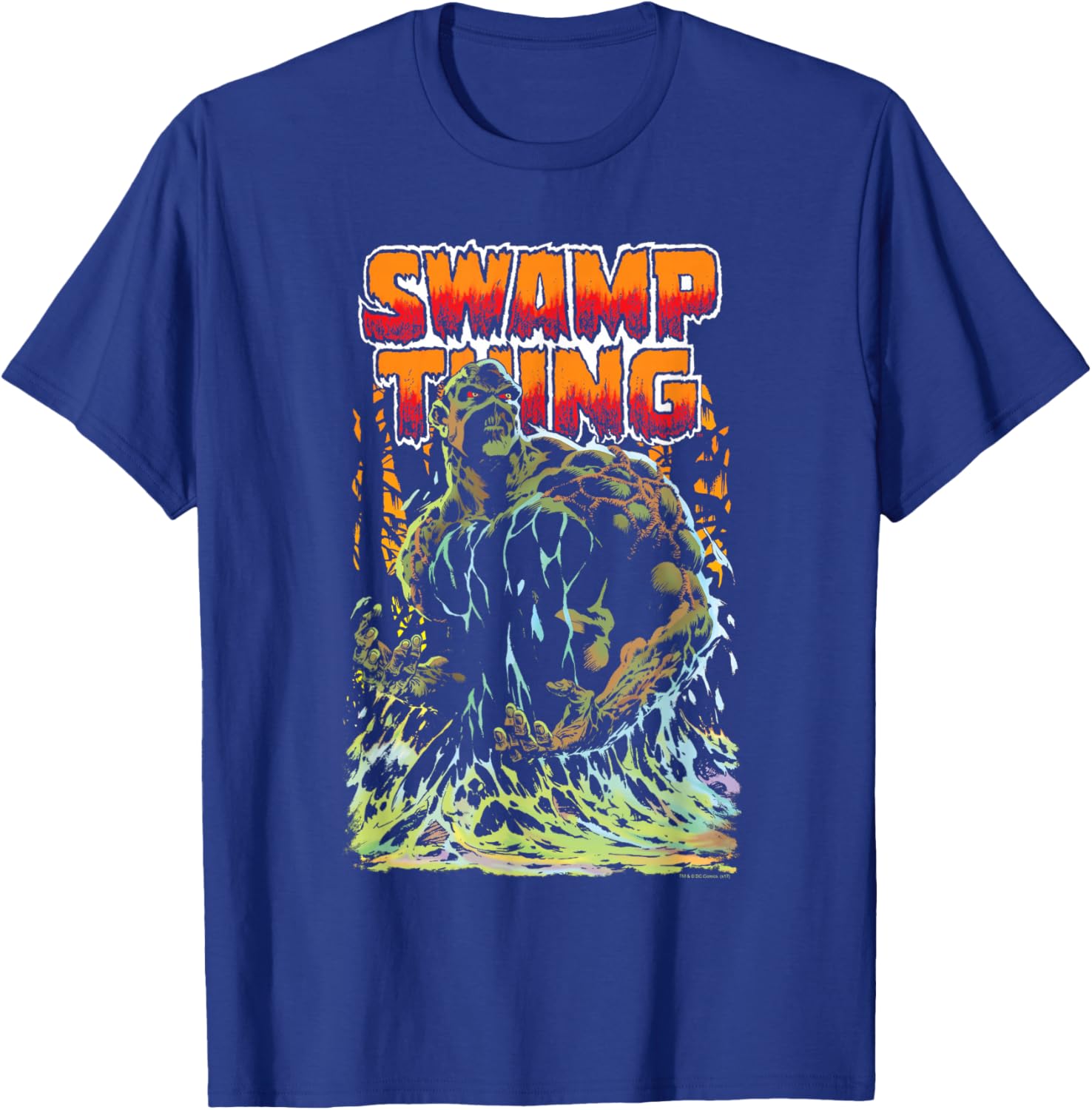 Justice League Swamp Thing T-Shirt - T-Shirt | Royal