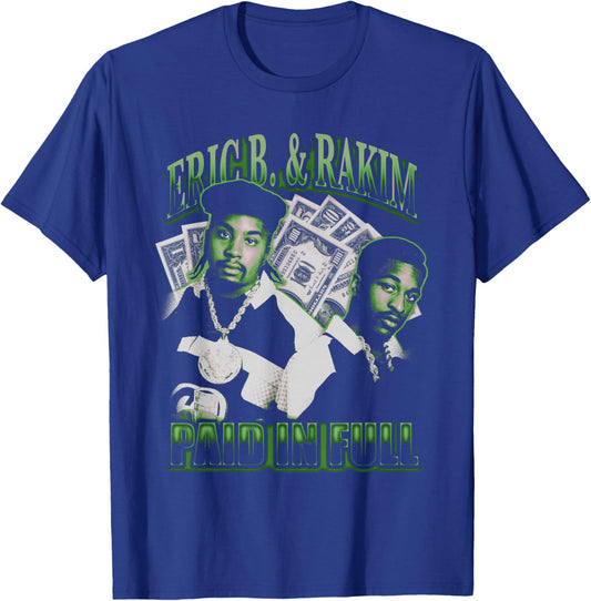 Eric B & Rakim – Paid In Full T-Shirt - T-Shirt | Royal