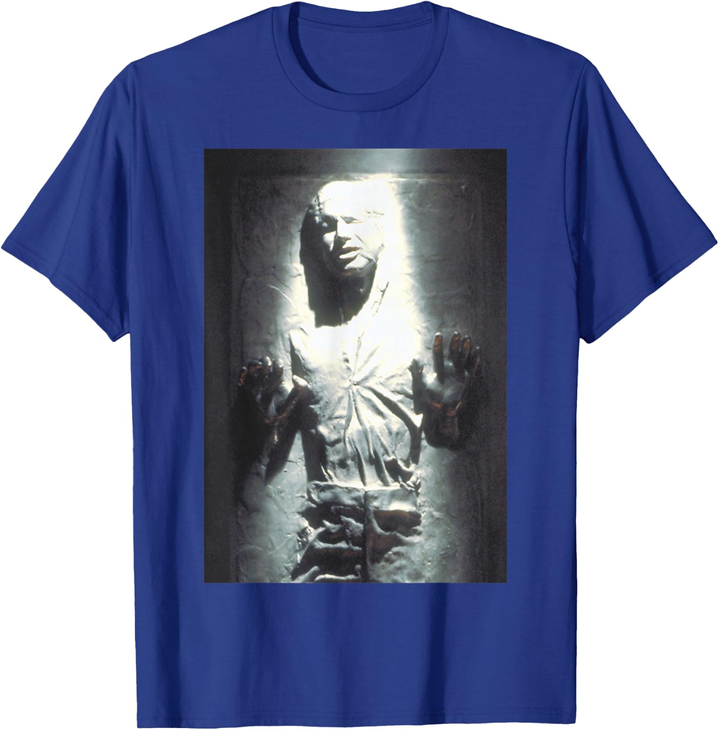 Star Wars Han Solo Carbonite Poster T-Shirt - T-Shirt | Royal