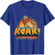 Lion Roar Shirt Life Is Wild God Is Good Animals Roar Shirt T-Shirt - T-Shirt | Royal