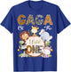 Gaga Of The Wild One 1St Birthday Safari Woodland T-Shirt - T-Shirt | Royal