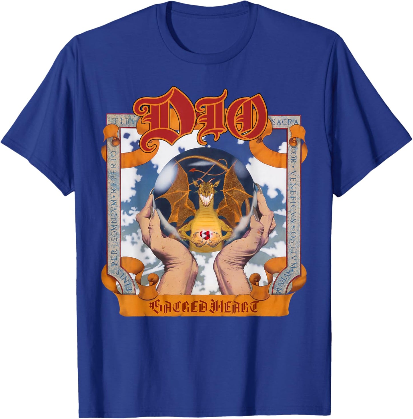Dio – Sacred Heart Black T-Shirt - T-Shirt | Royal