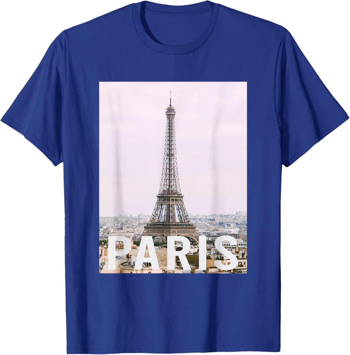 Paris - Eiffel Tower - Aesthetic Design - Classic T-Shirt - T-Shirt | Royal
