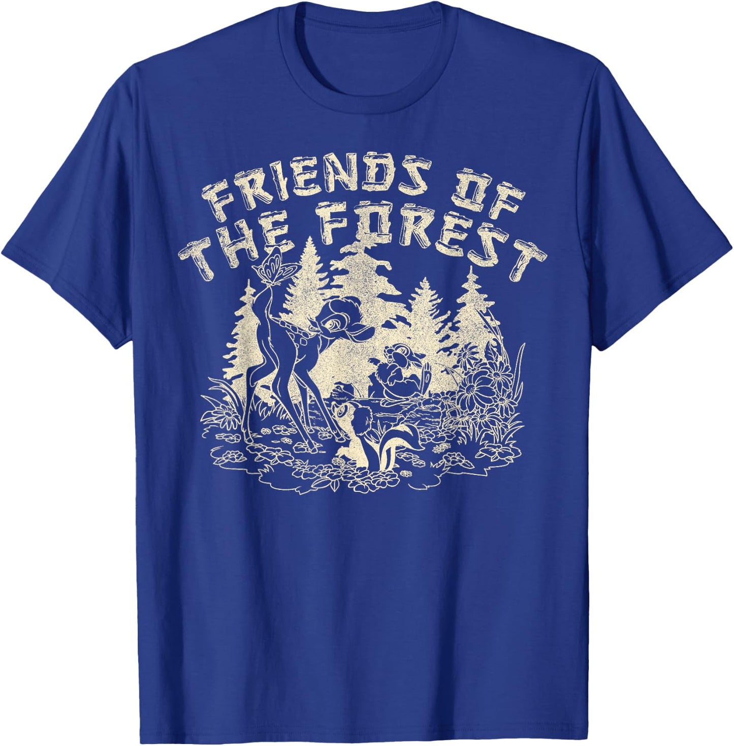 Disney Bambi Friends Of The Forest T-Shirt - T-Shirt | Royal