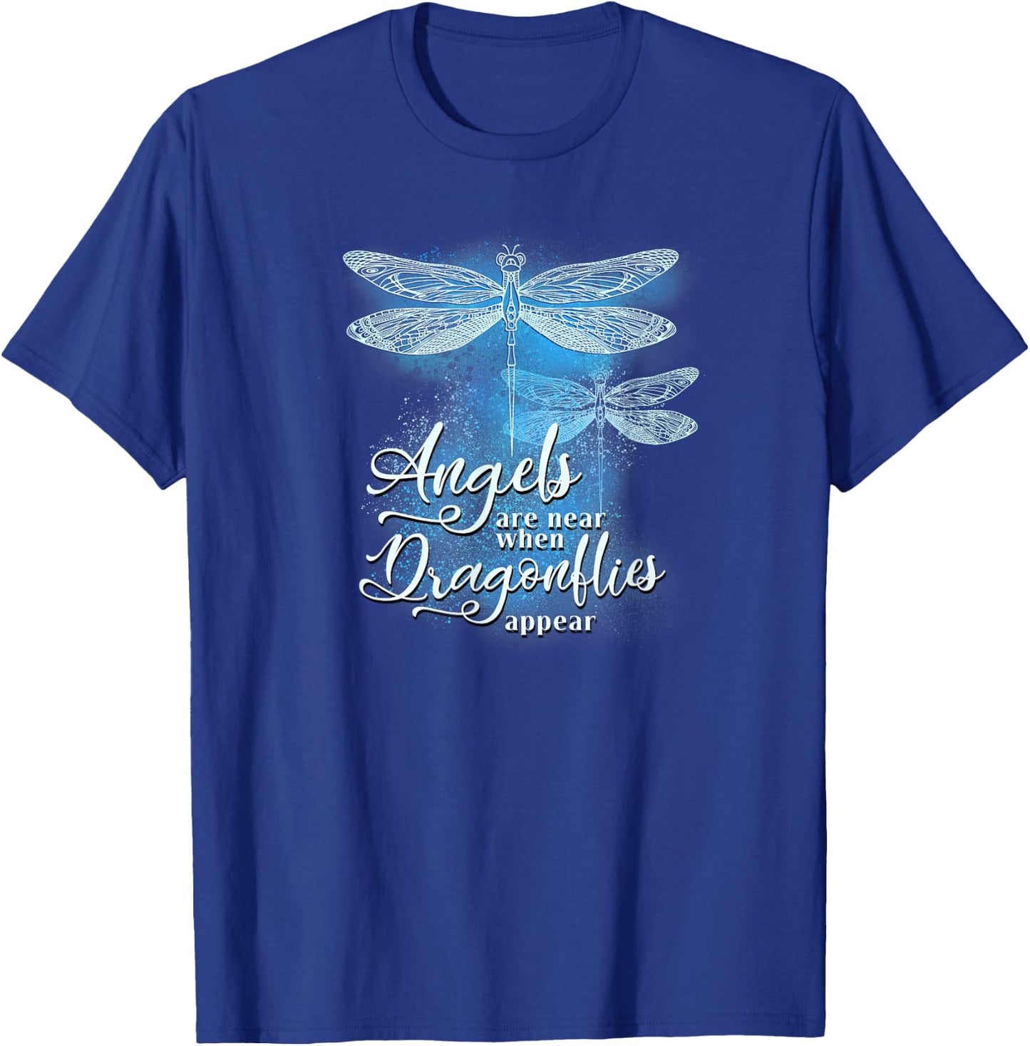 Dragonfly Gifts Dragonflies Clothes Hippie Gift Wings T-Shirt - T-Shirt | Royal