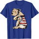 Pitbull I Love Dad Tattoo Fathers Day T-Shirt - T-Shirt | Royal