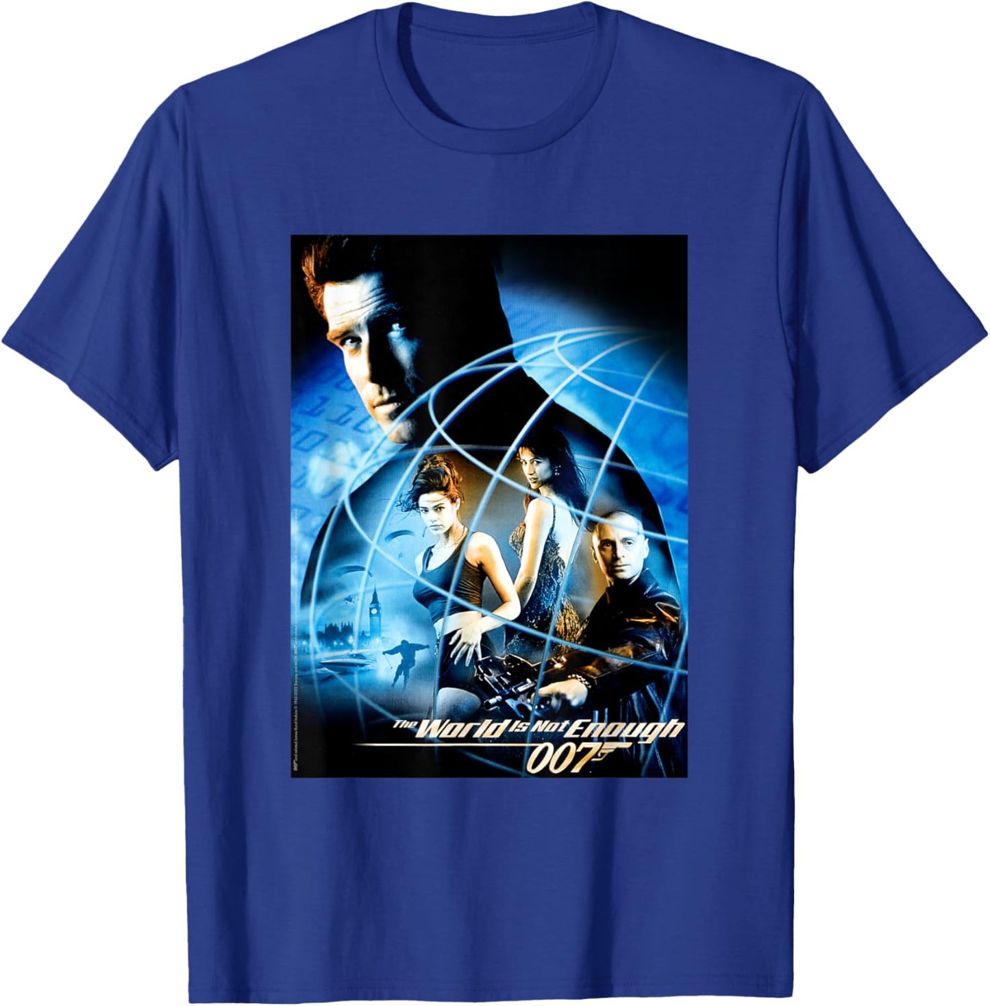 Official James Bond 007 The World is Not Enough T-Shirt - T-Shirt | Royal