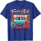 Freestyle Playlist Old School Mix Best Throwback Concert T-Shirt - T-Shirt | Royal