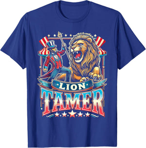 Lion Tamer Costume Ringmaster Costume Halloween T-Shirt - T-Shirt | Royal