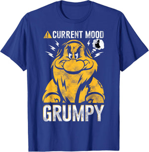 Disney Snow White Grumpy Dwarf Current Mood T-Shirt - T-Shirt | Royal