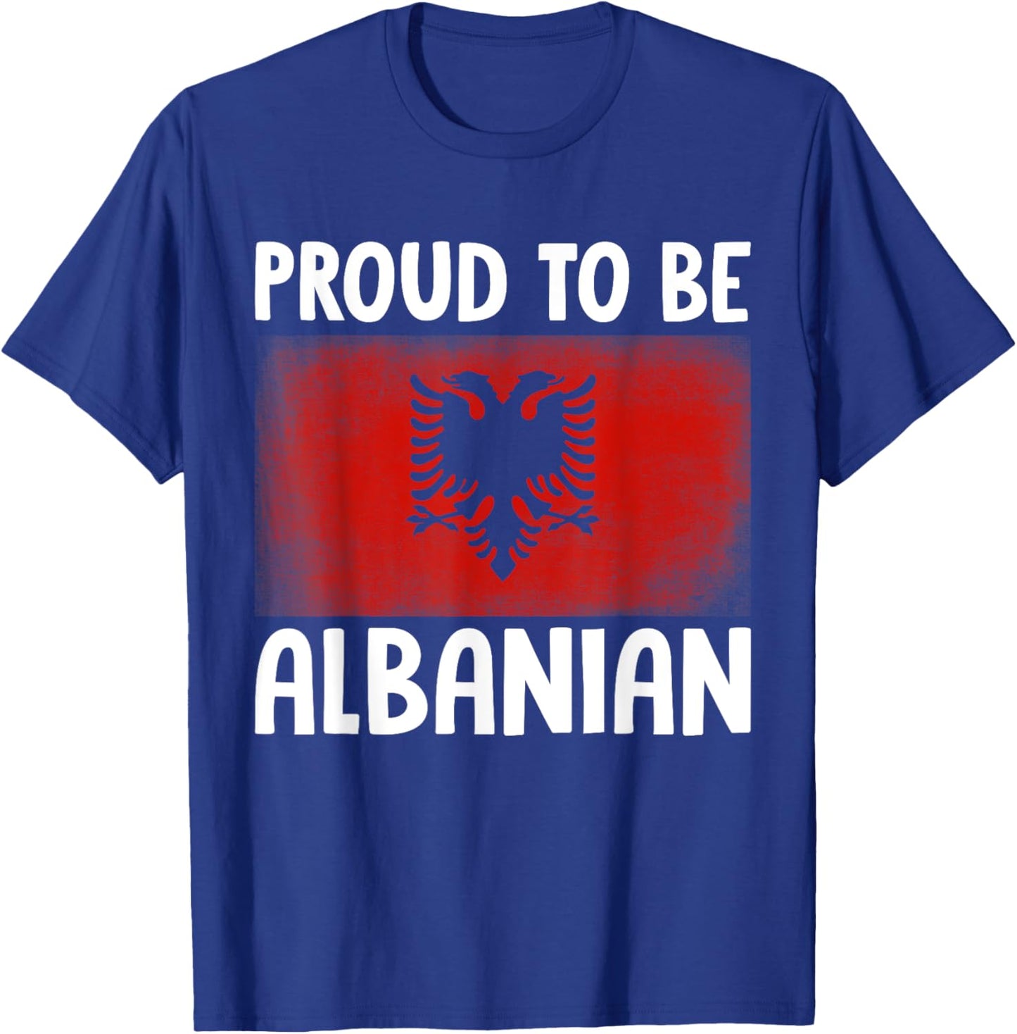 Proud To Be Albanian Albanian National Hero Eagle Kosovo Alb T-Shirt - T-Shirt | Royal