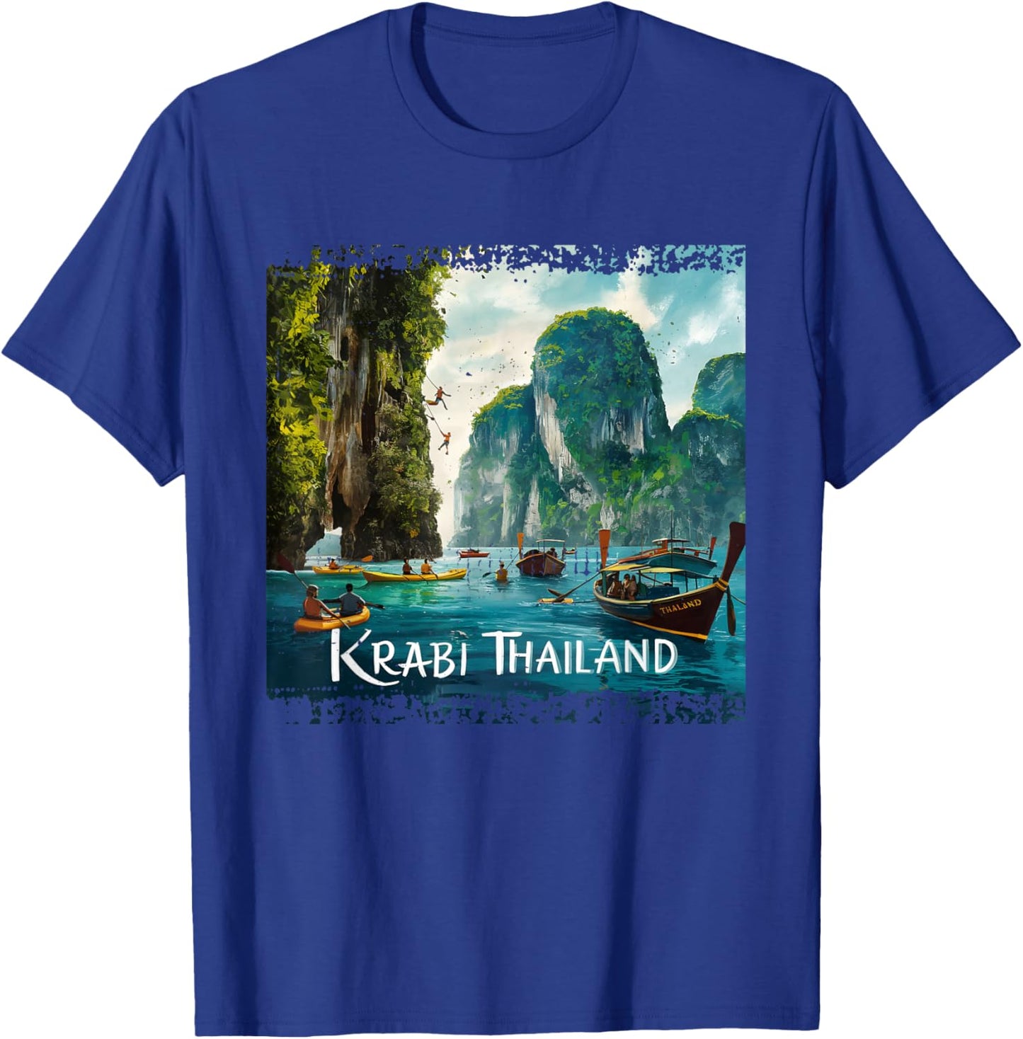 Krabi Thailand T-Shirt - T-Shirt | Royal
