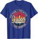 Jalen The Man The Myth The Legend Personalized Name T-Shirt - T-Shirt | Royal
